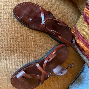 Camel Sandals